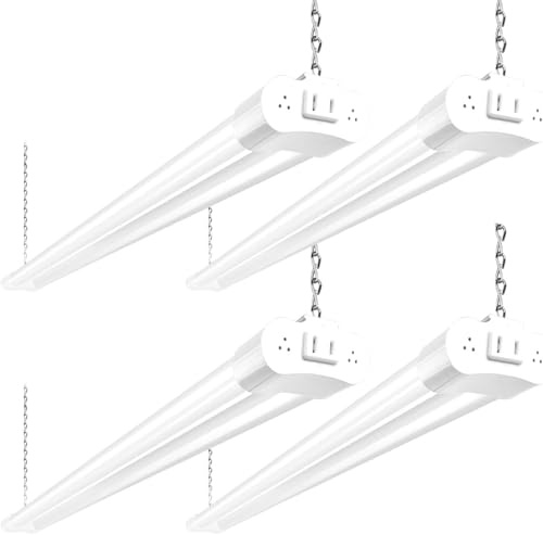 hykolity 4FT LED Shop Light, 42W [250W Equivalent],4400LM,5000K Daylight
