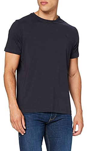 LERROS Herren LERROS Herren Rundhals T-Shirt T-Shirt,,per pack Blau (Night Blue 480),Small