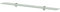 vidaXL Wand Regal Glasregal Glasboden Glasablage Badregal Mattiert 90x10 cm 8 mm
