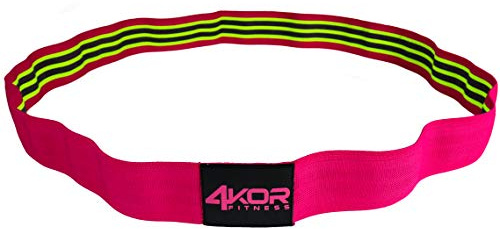 Resistance Loop Band by 4KOR Fitness, 50 x 3, Made of Comfortable No-Slip Fabric, Perfect for Physical Therapy, Yoga, and Booty Building