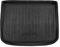 | Bandeja para maletero compatible con Tiguan 1, 5 Lieux 2007-2015, con borde alto, estera protectora para maletero, estriada, enrollable, negro