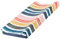 Baby Floral Windel Wickelunterlage Cradle Matratze Wickelauflagen, Säugling Stretchy Stoff Wickeltisch Abdeckung Wickelunterlage Baby Nursery Windel Wickelunterlage 32''X 16 '' (Regenbogenstreifen)