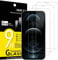 NEW'C 3 Pack Designed for iPhone 12 Pro Max Screen Protector (6.7), Enhanced Tempered Glass Protection, Case Friendly Anti Scratch Bubble Free Ultra Resistant