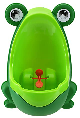 Generic Frog Baby Boys Standing Potty Wall-Mounted Toilet Training Urinal (Grün)