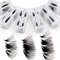 20D Premade Fans Eyelash Extensions 1200PCS Pre Made Fans Lashes Mixed 9-20mm 0.07 D Curl Handmade Loose Volume Lash Extension Premade Lash Fans (1200-20D-0.07-D-920)