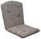 Angerer Freizeitmöbel GmbH Auflage für Gartenmöbel - Stuhlauflage niedrig Made in Germany (Beige Gemustert Schmetterling)