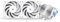 Thermalright Frozen Edge 240 White AIO Water Cooler,Liquid CPU Cooler, 2×120mm PWM Fans Water Cooling System,2150RPM High Speed,Compatible with AM4/AM5,Intel LGA1700/18511150/1151/1200/2011