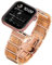 LAiMER - Holz Uhrband kompatibel mit Apple Watch 42/44/45mm - Series 1-9/SE & 49mm Ultra 1-2, Ersatz - Wechsel Uhrband - Atmungsaktiv & natürliche Materialien