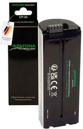 PATONA Premium NB-CP1L NB-CP2L Akku 2000mAh Ersatzakku kompatibel mit Canon Selphy CP200 CP300 CP400 CP500 CP600 CP710 CP800 CP900 CP1000 CP1200 CP1300 CP1500 CP 1500 Fotodrucker CP1L CP2L CP 1L 2L