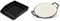 Enders Plancha Grillplatte, aus emailliertem Guss & SWITCH GRID Pizzastein, Halter aus Gusseisen