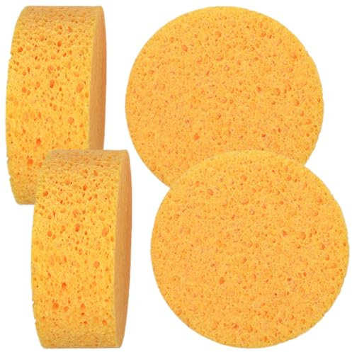 Geschirrschwamm, 4 Stück Topfreiniger, Geschirrschwamm Topfreiniger, Reinigung Topfschwamm Topfreiniger, Kratzfrei Topfreiniger saugstark Topfreiniger, Kratzfrei Geschirrschwamm