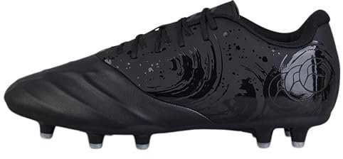Canterbury Unisex Phoenix Genesis Team Stiefel, Schwarz/Silber-Metallic, 42.5 EU