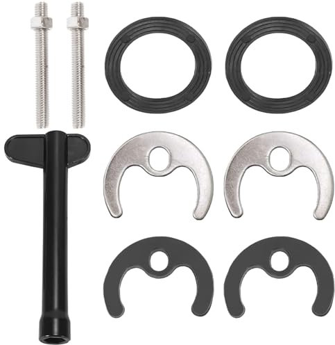 Tap Fixing Fitting Kit, Tap Washers, Assorted Rubber Washers for Bathroom and Kitchen Faucets, Durable Replacement Washers for Sink, Basin, Mixer Tap, and Shower Heads (9 PCS)