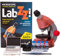 Levenhuk LabZZ M101 Orange Einsteiger Schüler Mikroskop für Kinder mit 640x Zoom, LED-Beleuchtung, Experimentier-Set, Wissenschaft Zubehör, Objektträger, und Handbuch zum Experimentieren (IT)