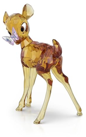Swarovski Disney Classics Bambi Figurine, Multicoloured Faceted Crystal, Part of the Disney Classics Collection