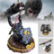 Black Myth: Wukong Supporto per Display per Controller di Gioco Design per Xbox One PS5 PS4 PC Steelseries Steam E Altro, Manico per Desktop per Gamepad con Staff Ruyi Bronzecloud Staccabile(A)