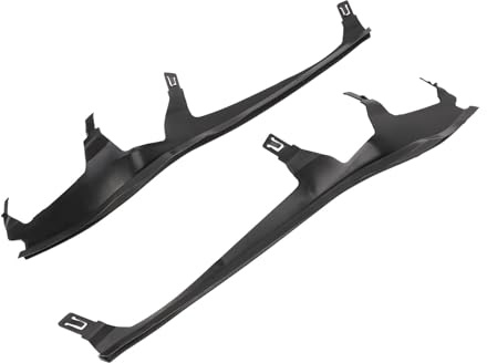1 Paar Scheinwerfer-Dichtungsstreifen, Scheinwerfer-Dichtungsleisten-Dichtung 63126934751 Obere Scheinwerferdichtung für 3er E46 Coupe Cabrio LCI