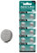 Kelisdi LR43 Knopfbatterien, 1,5 V, Alkaline, stabile Stromversorgung für Geräte und Zubehör, ersetzt AG12/SR43W/SR43/386, 10 Stück