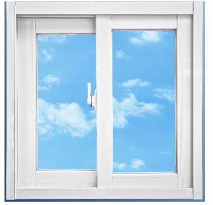 ZXFDMSWJ Fenêtre de sous-Sol coulissante Horizontale encastrée avec Verre et moustiquaire, Grande Taille 50 46 42 40 38 36 32 30 28 24 20 Pouces. Fenêtres de Remplacement pour hangars, poulaillers, m
