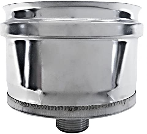 Brown cap sammeln Kondensation Schornstein INOX DN isoliert 80/130