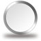 CellBee 2x Compatible With iPhone iPad Home Button Touch ID Sticker Silver Ring 2.0 - Top-Up For iPhone 6 6s 7 8 Plus iPad Air Mini Tempered Glass