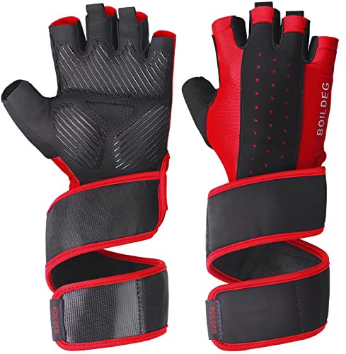 boildeg Fitness Handschuhe,Trainingshandschuhe,Gewichtheben Handschuhe für Bodybuilding Crossfit,Damen&Herren