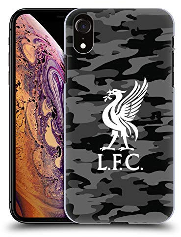 Head Case Designs Offizielle Liverpool Football Club Away Liver Bird Farben Camou Harte Rueckseiten Handyhülle Hülle Huelle kompatibel mit Apple iPhone XR