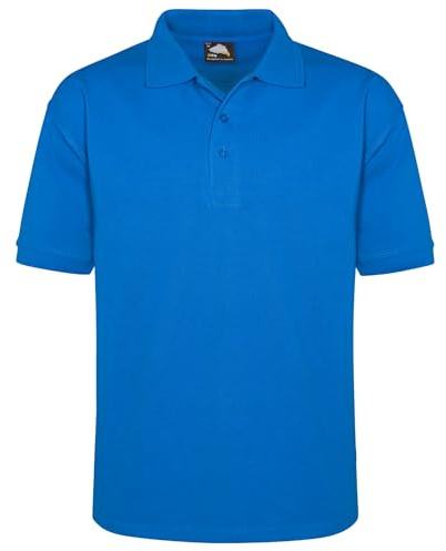 ORN Polo Shirt for Men Adult, Heavyweight Polo T-Shirt for Work & Casual Wear, Hard-Wearing Premium Quality Mens Workwear Poloshirt, 1150-RB, 4XL