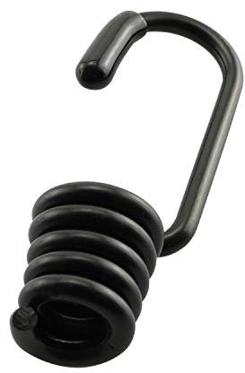 JCBIZ 10pcs Special Metal Hook Bungee Cords Spiral Wire Hooks for Shock Absorbing Elastic Band Strapping Rope