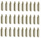Laxzo ® CO2 Cartridge 12g Gas Canisters Threaded Gas Capsule For Inflator, Airsoft Guns, Pistol, Cycling, Tires, Bike Pump & CO2 Airsoft Accessories 30PCS