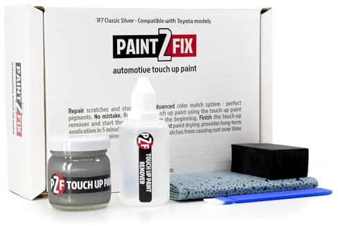 PAINT2FIX 1F7 Classic Silver | Prata Classic | Ultra Silver Touch-Up Paint & Scratch Repair Kit for Toyota Models