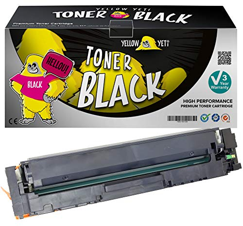 YELLOW YETI 045H (2800 Seiten) Schwarz Premium Toner kompatibel für i-SENSYS MF631Cn MF633Cdw MF635Cx LBP611Cn LBP613Cdw imageCLASS MF632Cdw MF634Cdw LBP612Cdw