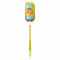 Swiffer Duster XXL Kit, Light Blue/Yellow, Floor Cleaner with 90cm Extendable Wood Handle, Flexible Feather Head, Trap & Lock - 1 Handle + 2 Duster Refills