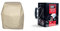 Tepro 8600 - Funda Para Barbacoa Toronto + Weber 17631 - Set Chimenea Con Briquetas Encendido Blancas, Inox, 2 Kg / 6 Pastillas
