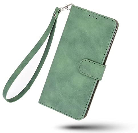 FTRONGRT Coque pour Google Pixel 3, PU Cuir + TPU Coquille, Fente pour Carte, Fonction Stand, Fermeture Magnétique, Etui pour Téléphone Portable pour Google Pixel 3 -Vert