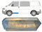 Polcar VW T4 1990-2003 Einstiegsblech Links, Stahl, Silber