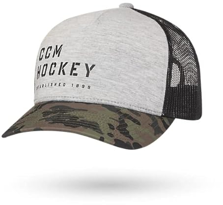 CCM AD CAMO Meshback Senior Grey Cap