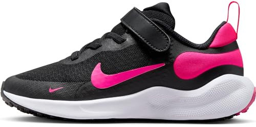 NIKE Revolution 7 (PSV), Sneaker, Black Hyper Pink White, 28.5 EU