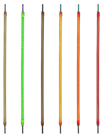 LIGHBIB 3V LED Flexibler Glühfaden Kann Gebogen Werden 80mm 130mm 300mm 1,2m Glühbirne LED Filament Diode Glühlampenlicht Zubehör,blau 3v,130mm 5P