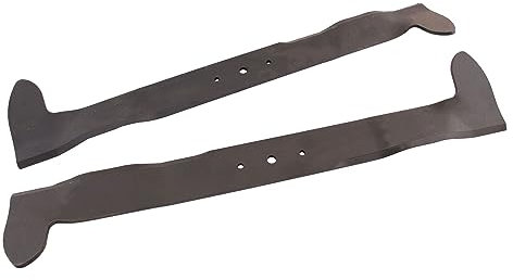 SECURA Jeu de lames (mulching) compatible avec Oleo-Mac OM 124J/22H Tracteur de pelouse