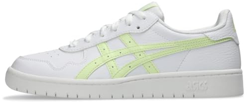 ASICS Women's Japan S Sportstyle Shoe, White/Cool Matcha, 40.5 EU