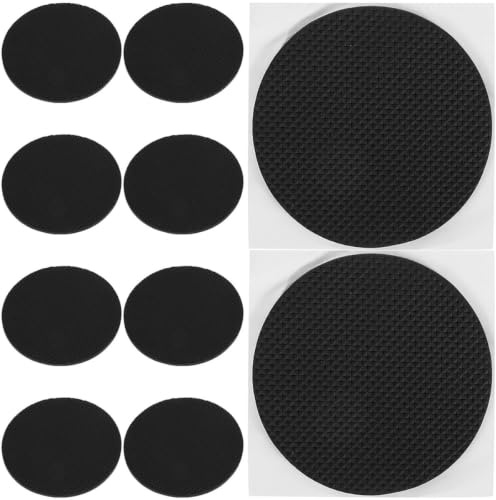 Sosoport Coussin De Levage Pied De Table Billard 12 Pièces 3.35X3.35X0.20In Niveleur Réglable pour Meubles Lourds Protection Sol Inégal Accessoires Billard