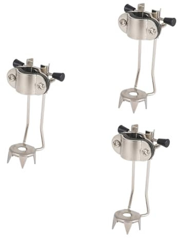 Toddmomy 3pcs Heavy Duty Prong Attachment for Walking Canes Retractable Design for Safe Indoor Use for Ice Conditions Construction
