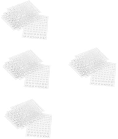 NUOBESTY 4 Sets Innovative -Design-Patches Acrylblatt Realistische Tautropfeneffekte Für Dekorationen 8 Blätter * 4