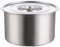 TOPINCN Olla para Estofado de Acero Inoxidable, Antiadherente, Multifuncional, Sabor Original con Tapa, Conveniente y Práctica para Condimentos, Sopas y Recipientes