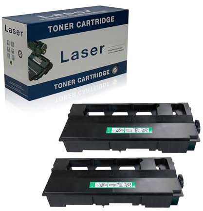 Ineecink Kompatibler Resttonerbehälter Als Ersatz Für Konica Minolta WX-101 A162WY1 Zur Verwendung Mit Konica Minolta Bizhub C350 C351 C450 Muratec MFX-C2828 Drucker, (Schwarz–45000 Seiten),2 Pack