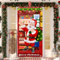 Weihnachten Tür Abdeckung Dekoration Weihnachtsmann Tür Hängen Banner Weihnachten Deko Weihnachtsfeier Fotografie Hintergrund für Indoor Outdoor