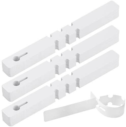 Tarocat 300 Stück Hängende Pflanzenschilder, Kunststoff Pflanzenetiketten Wetterfest, Pflanzschilder, Pflanzenschilder für Bäume und Pflanzen im Freien