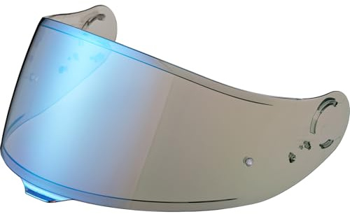 Shoei CNS-1C Visier für GT-Air 3 Motorradhelm, blau verspiegelt