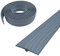 Profilé de transition, autocollant, profil en T, 5 × 300 cm, en PVC, revêtement plat, pour seuils de porte et sols de raccordement, pour carreaux de sol stratifié, 5 cm × 3 m